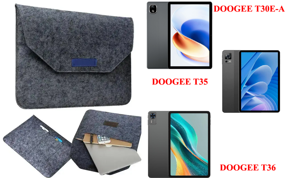 Сумка Wool из войлока для планшета DOOGEE T30E-A, T35, T36 Киев - изображение 1