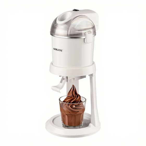 Морозивниця електрична Sokany 1 літр 15 Вт електроморозивниця дитяча домашня морожениця SK-03070 Київ