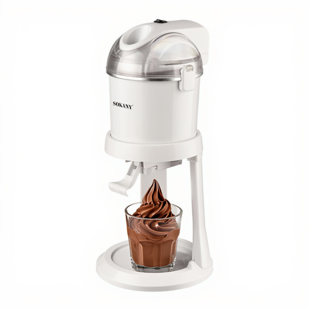 Морозивниця електрична Sokany 1 літр 15 Вт електроморозивниця дитяча домашня морожениця SK-03070 Київ - фото 3