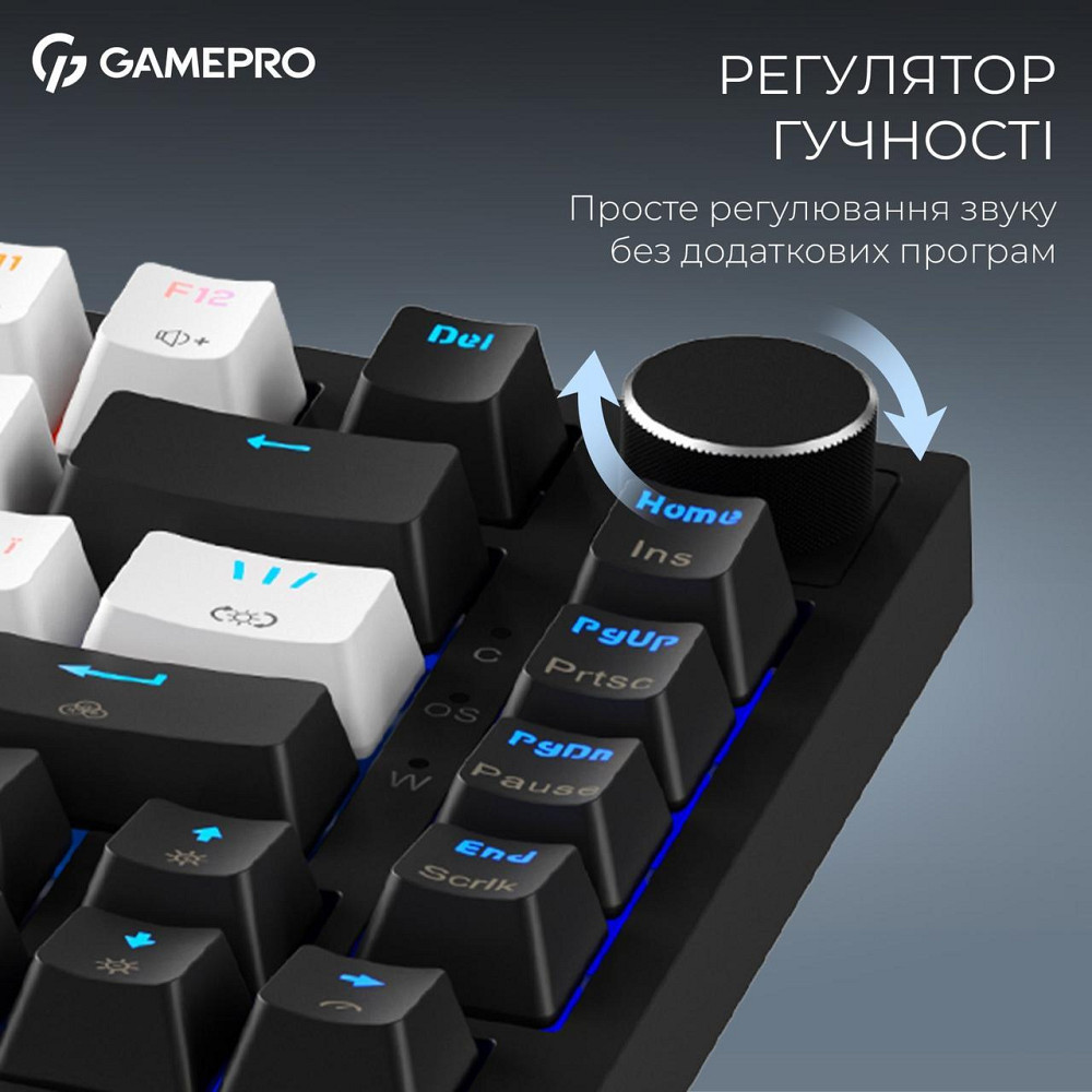 Клавіатура GamePro Asgard Valhalla Max MK160B Max USB Black ( 16771 ) Харків - фото 18