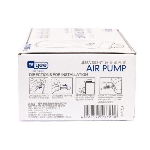 Компресор Yee для акваріума з двома виходами 3,5 Вт Київ - фото 6