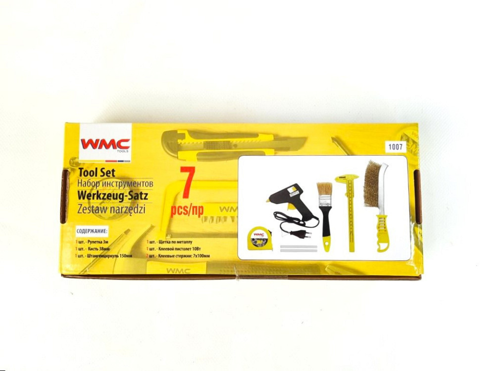 Набір інструменту 7 пр. WMC Tools 1007 Винница - изображение 1