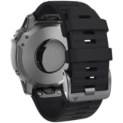 Ремешок для смарт-часов Armorstandart Silicone 22mm для Garmin Fenix 5/6 Black (ARM60796) Винница - изображение 2