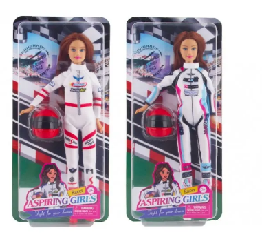 Лялька "Defa" 8462 (36) 2 види, гонщиця, шолом, у слюді, шт Київ