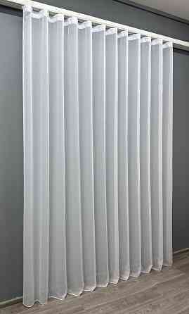 Тюль VR-Textil Вуаль 1795т Шифон однотонный Молочный 250х270 см (43-248) Киев