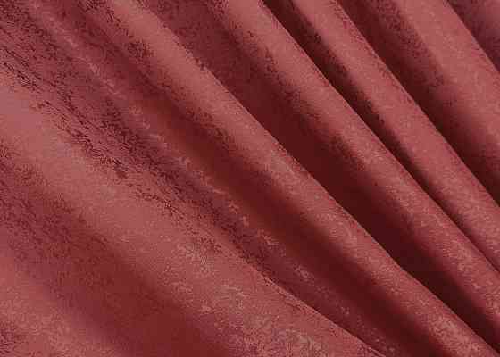 Комплект готовых штор VR-Textil Жаккард Мрамор Al1 № 1303ш Красный 200х270 см 2 шт (32-290) Киев