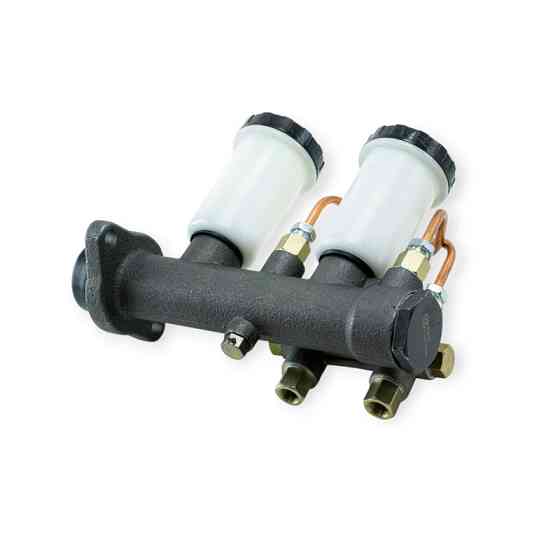 Цилиндр главный УАЗ 452, 469, 3741, 3151 2х секционный с сигнальным устройством, 2 бачка (ГТЦ) тормозной Мукачево