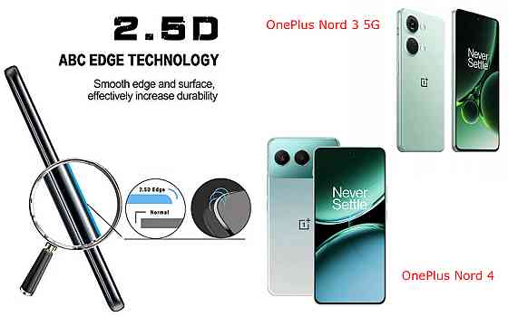 Захисне скло ArmorGlass для OnePlus Nord 3 5G, OnePlus Nord 4 – стійке до подряпин та ударів Київ