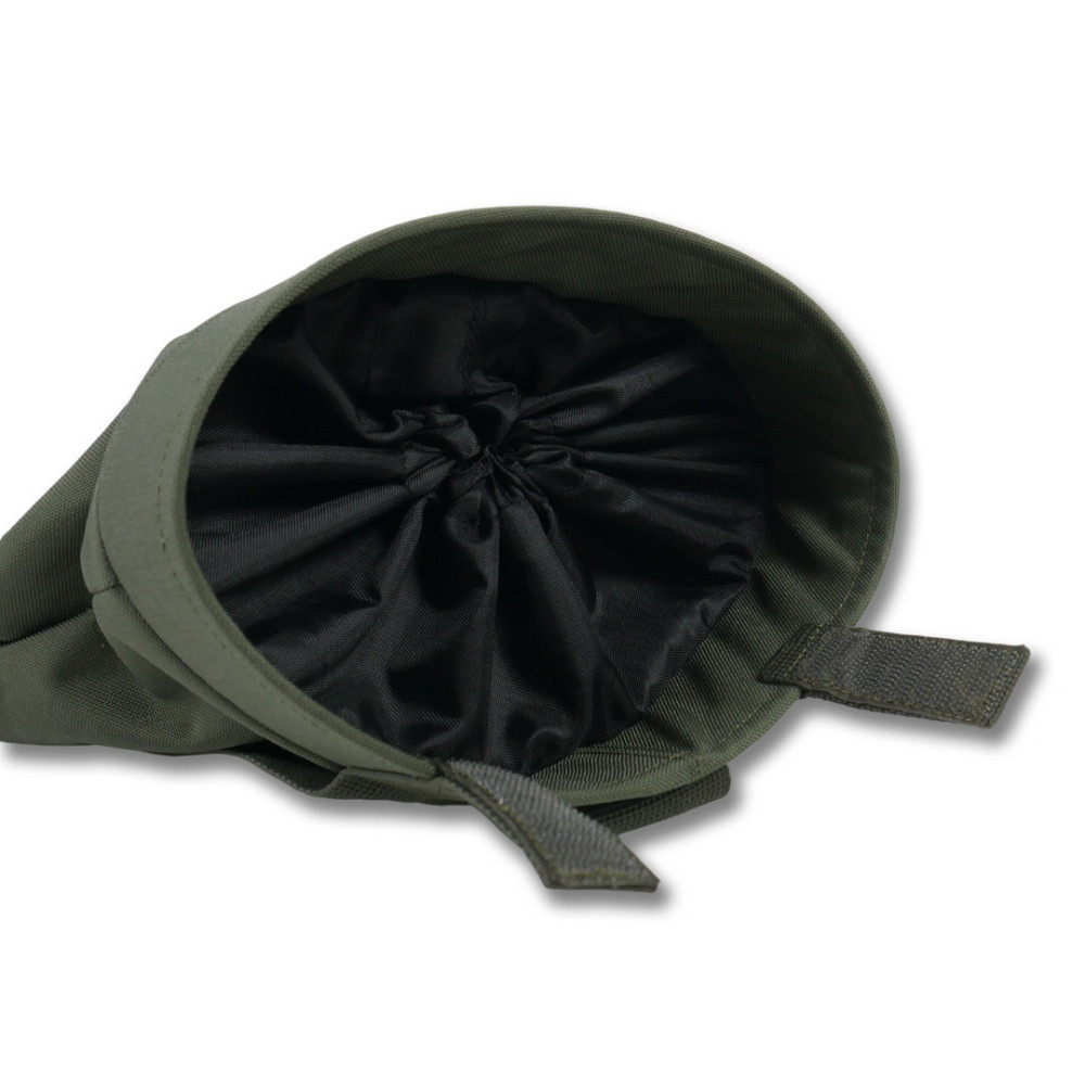 Сумка сброса пустых магазинов (до 8 шт.) KIBORG XL Khaki. Рулонный тактический подсумок под сброс Киев - изображение 4