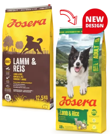 Сухой корм Josera Lamb&Rice Adult All Sizes (Йозера Ягненок с рисом) для взрослых собак, 12.5 кг Винница