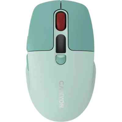 Мишка Canyon MW-26 LCD Silent Wireless/Bluetooth Green (CNS-CMSW26GR) Вінниця
