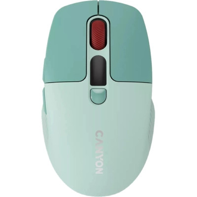 Мышка Canyon MW-26 LCD Silent Wireless/Bluetooth Green (CNS-CMSW26GR) Винница - изображение 1