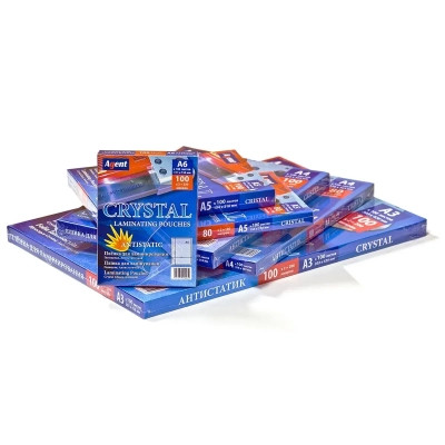 Плівка для ламінування Agent глянц. А3 (303х426) 60 мкн (100 шт.) ANTISTATIC (3130006) Вінниця - фото 3