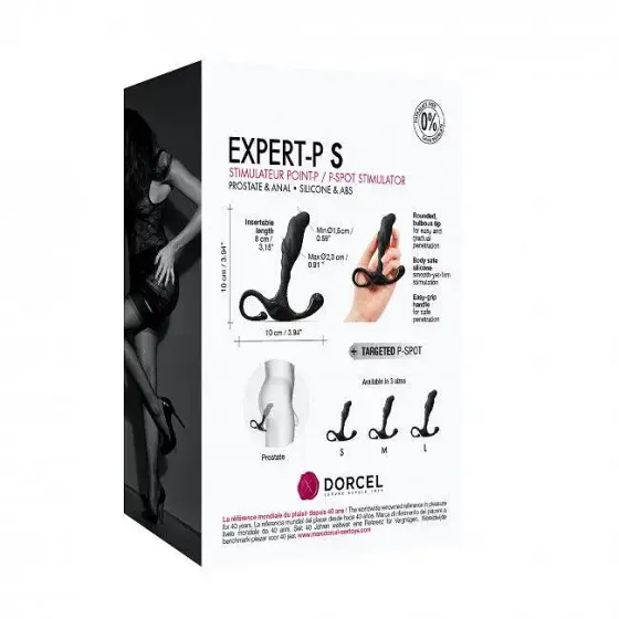 Ручний ергономічний масажер простати Dorcel Expert P size S Львов