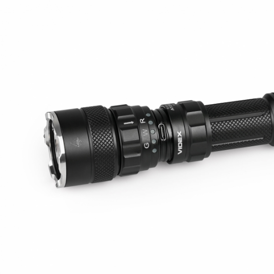 Ліхтарик LED тактичний 2000Lm 5000К VLF-AT255RG Videx Житомир - изображение 4
