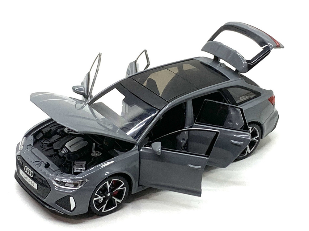 Машина TK Union Group Audi A6 металопластик 1:32 звук світло інерція Сіра (ТК-10206) Чернігів - фото 7