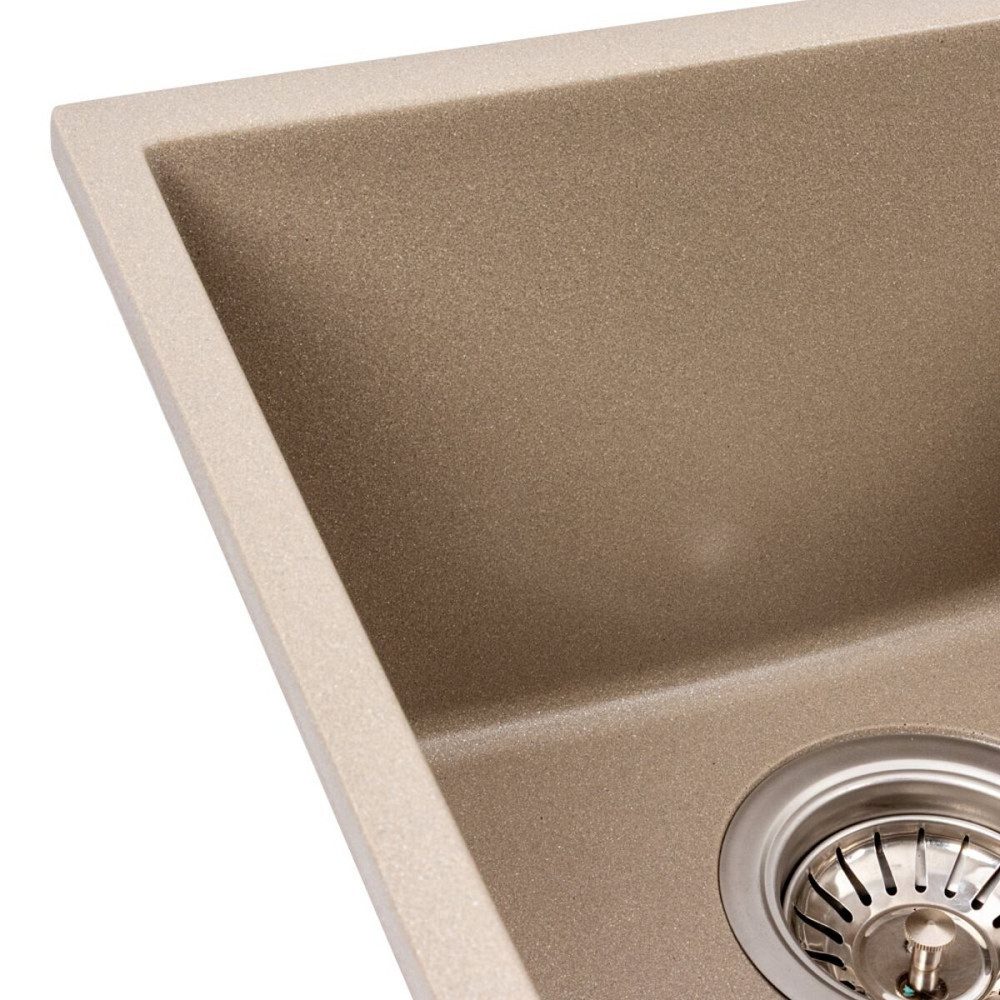 VALESO Кухонна гранітна мийка 3744 ROXY VALESO титан Коломыя - изображение 4