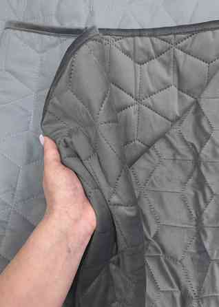 Покривало стьобане Decorator Велюр куб 220х240 см сірий (85-156) Київ