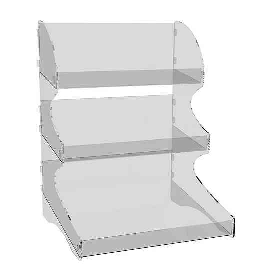 Підставка вітрина EKOSTAR під батончики настільна 300х260х400 Київ
