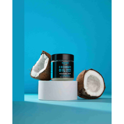 Масло для тела Mayur натуральное кокосовое 140 мл (4820189560630) Винница - изображение 2