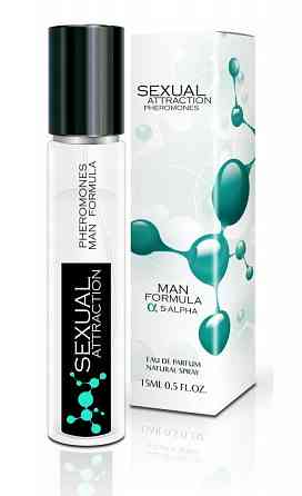 Туалетная вода с феромонами для мужчин Sexual Attraction Feromony for Men, 15 ml Sex Aura Киев