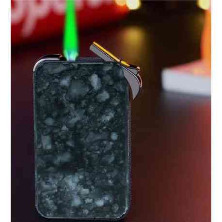 Газовая зажигалка зеленая | Пьезо зажигалка с зеленым пламенем a3 Одесса