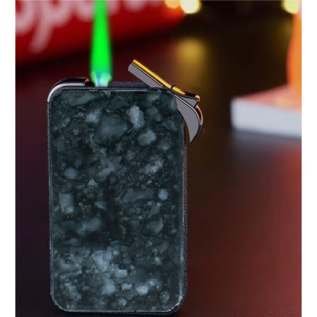 Газова запальничка зелена | П'єзо запальничка із зеленим полум'ям a3 Одеса - фото 1