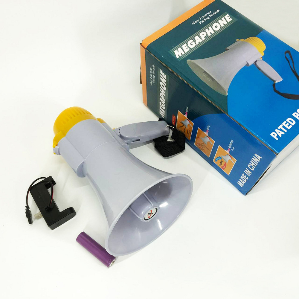 Гучномовець для дачі MEGAPHONE HW 8C, Хороший мегафон, Гучномовець на батарейках Мегафон UV-99 Львів - фото 12