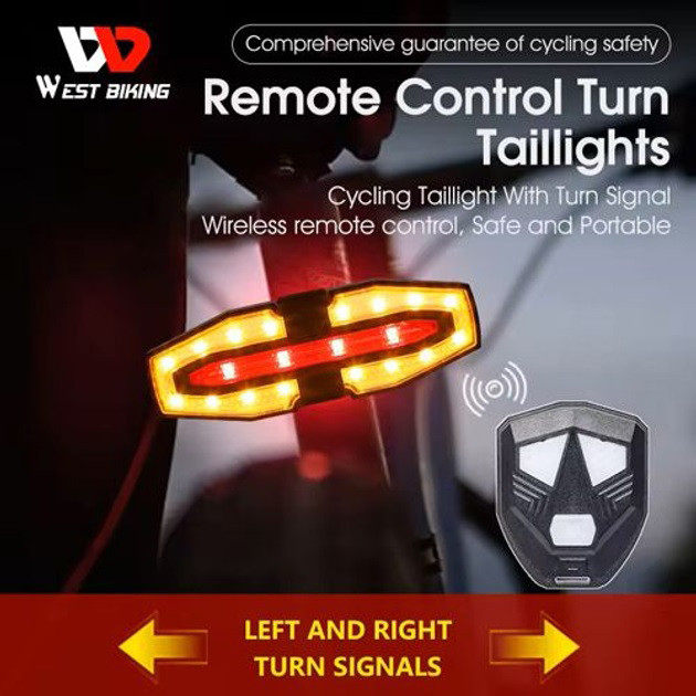 Стоп на велосипед LED USB LY-5510, Велоліхтар з функцією стоп-сигналу, Задній велоліхтар JQ-68 Івано-Франківськ - фото 3