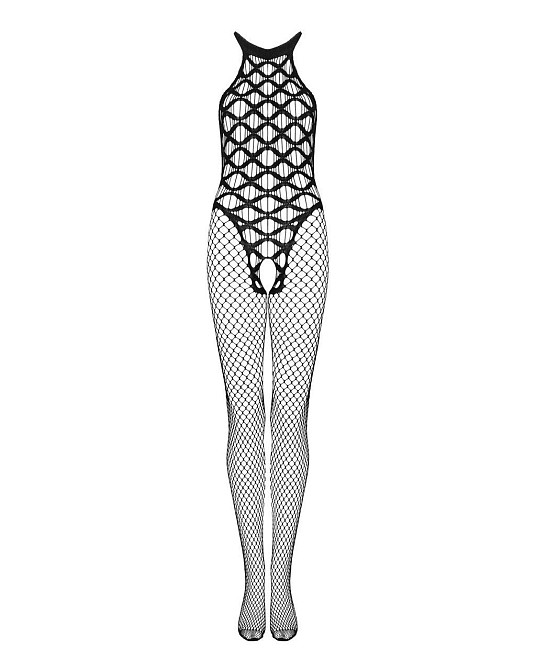 Сетчатый бодистокинг с имитацией боди Obsessive Bodystocking G332 S/M/L, black, с доступом Sex Aura Киев - изображение 5
