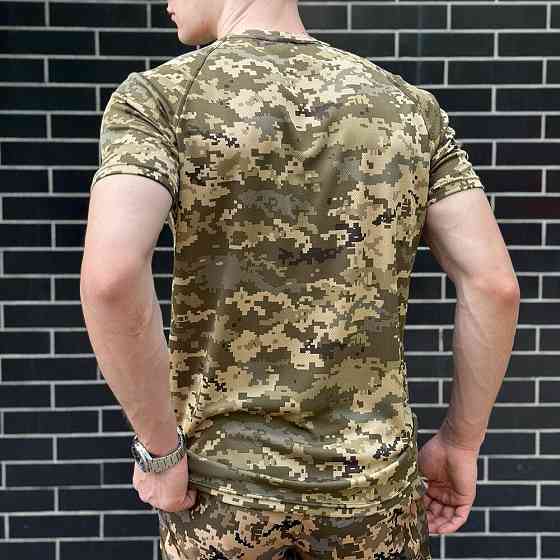 Мужская пиксельная футболка Pobedov Ergo Киев