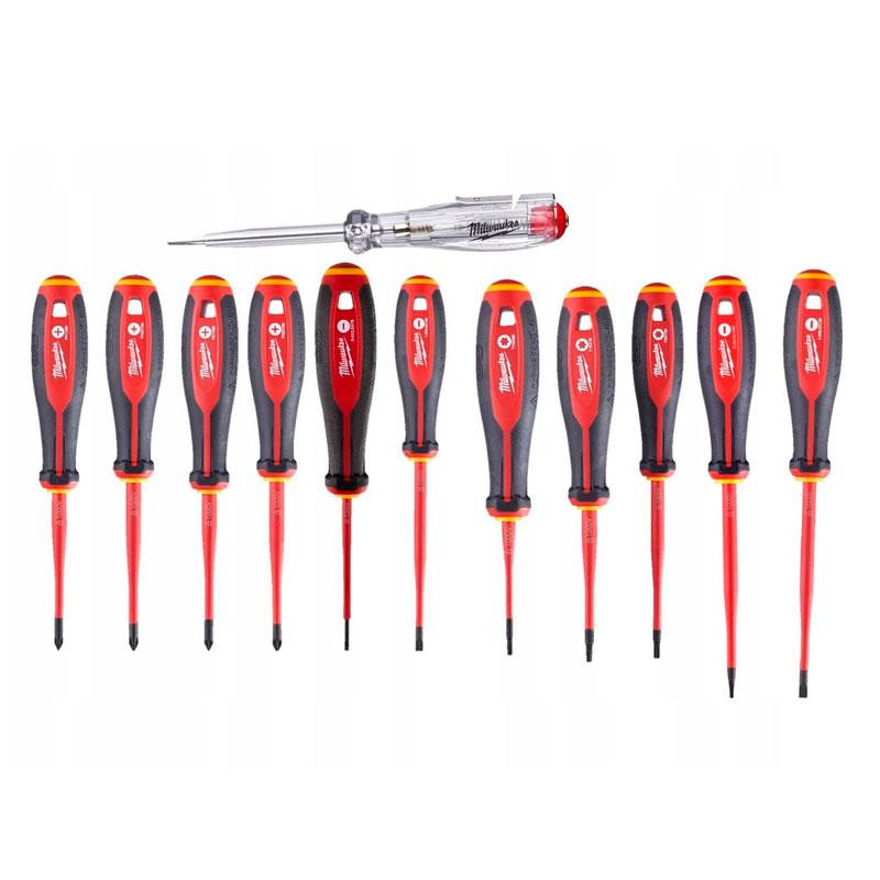 Набір ізольованих викруток 12 шт., MILWAUKEE 4932479095 Одеса - фото 2