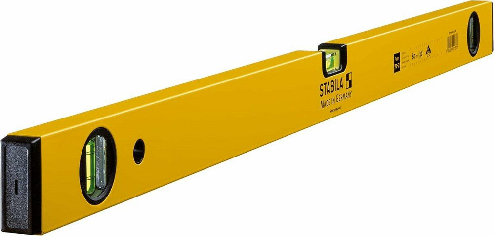 Рівень STABILA Type 70-2 : L= 80 см. точн 0,50 mm/m. 3 капсули. 2 вертикальні Одеса - фото 1