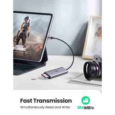 Концентратор Ugreen USB3.1 Type-C to HDMI 4K60Hz/USB 3.0х2/SD/TF/PD 100W 5-in-1 CM511 (60383) Винница