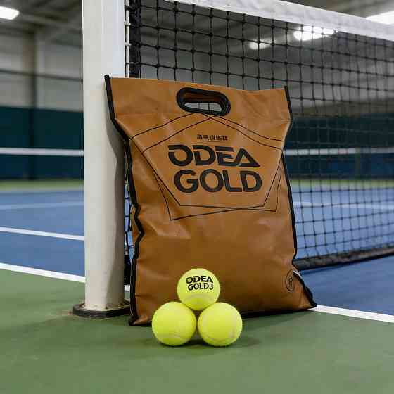 Набор для падел-тениса 60 шт ODEA Gold, мячи для падела для всех типов покрытий 45% шерсти, каучуковые, пакет (60 шт) Каменец-Подольский