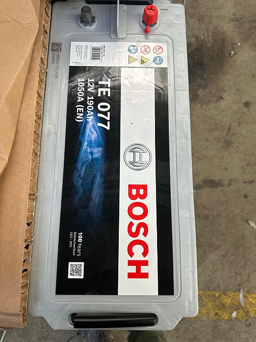Грузовой аккумулятор BOSCH Start-Stop EFB 190Ah 1050A L+ TE 077 - 0092TE0777 Киев - изображение 1
