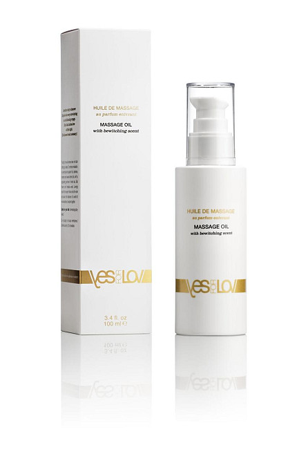 Масажна олія YESforLOV MASSAGE OIL with bewitching scent 100 мл Sex Aura Київ - фото 1