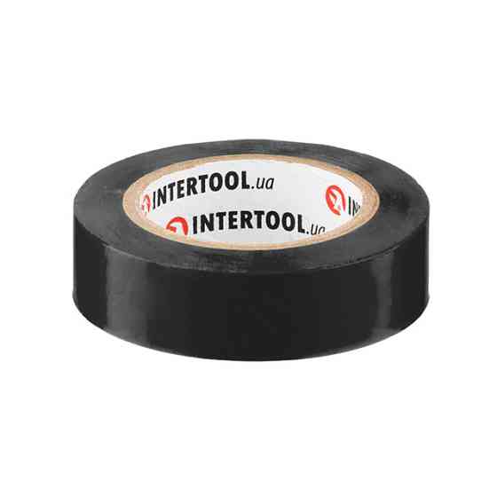 Стрічка ізоляційна 0.15мм*17мм*10м чорна INTERTOOL IT-0011 Киев