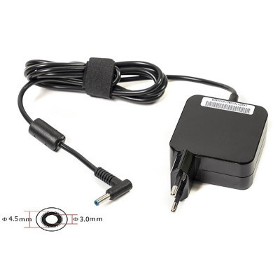 Блок живлення до ноутбуку PowerPlant HP 220V, 19.5V 45W 2.31A (4.5*3.0) wall mount (WM-HP45G4530) Вінниця - фото 1