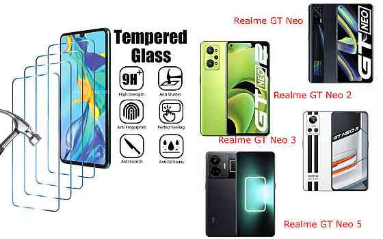 Захисне скло ArmorGlass для Realme GT Neo, GT Neo 2, GT Neo3, GT Neo5 – стійке до подряпин та ударів Київ