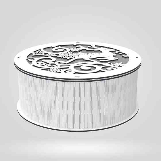 Подарочная коробка EKOSTAR d200 h80 Киев