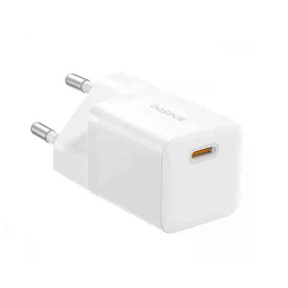 Мережевий зарядний пристрій Baseus GaN5 Fast Charger (mini) 1C 25W EU Moon White P10110909213-00 Одеса