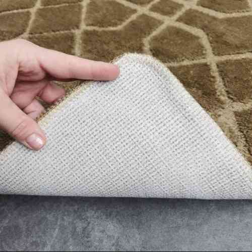 Килимок для ванних кімнат поліпропіленовий TM DarianA Standard u-cut 60*50 бежевий геометрія Житомир