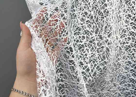 Кухонна арка VR-Textil № 000к жакард білий 310х185 см (51-260) Київ