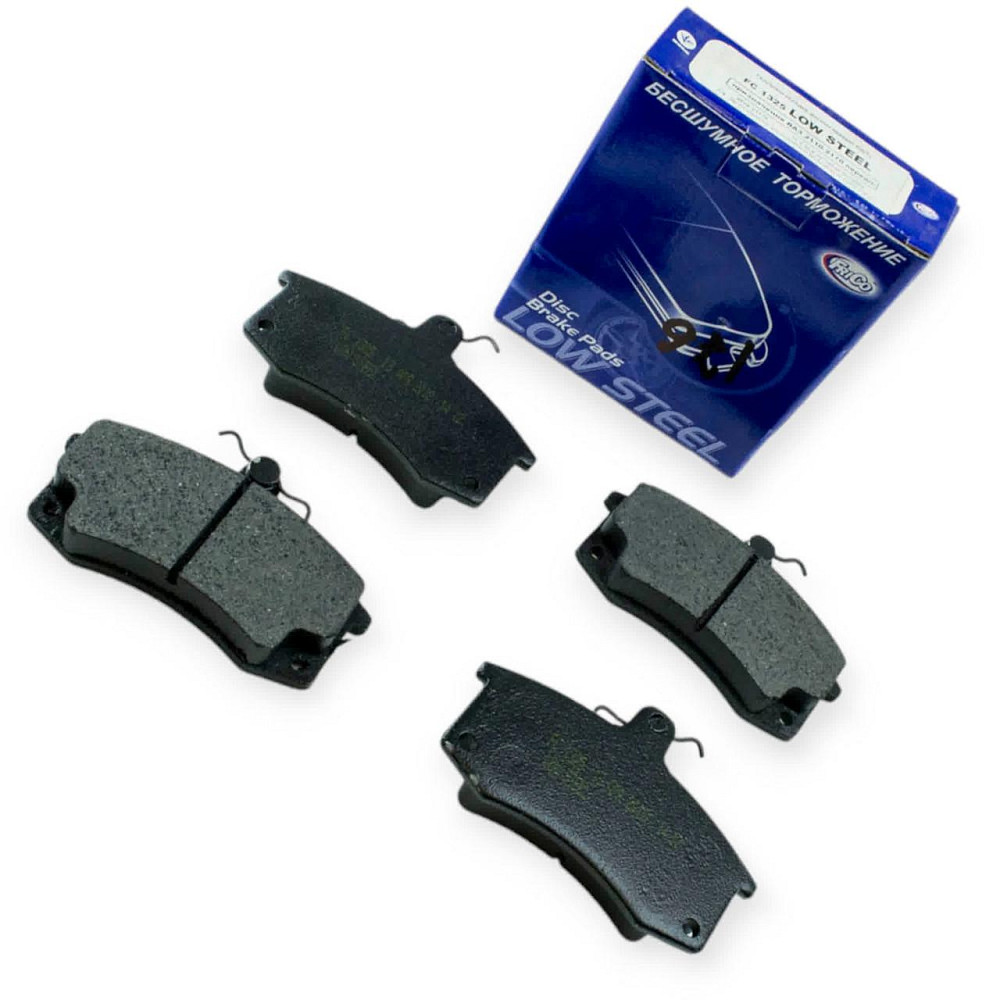 Колодки 2110-2112, 1118-1119, 2170-2172, 2190 передние (к-кт 4 шт) механический датчик тормозные Мукачево - изображение 1