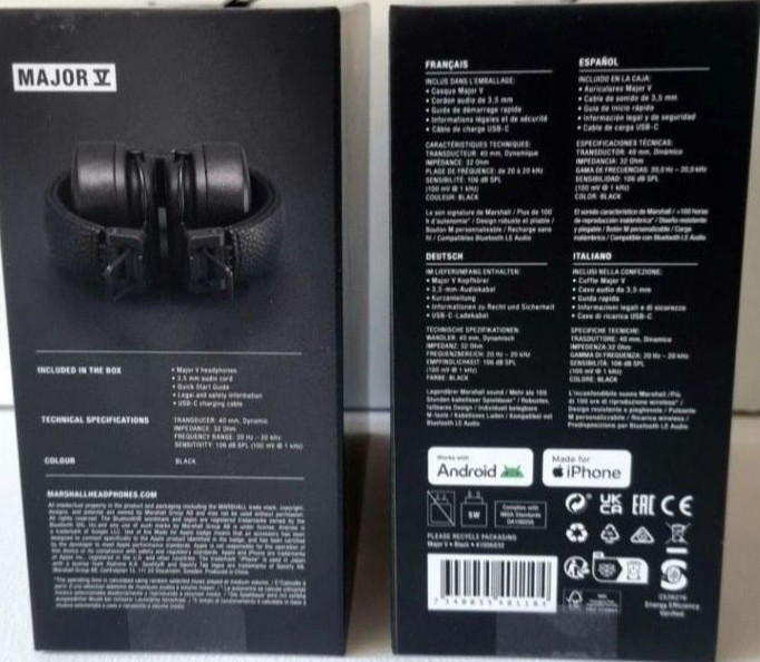 Marshall Major 5 Black Киев - изображение 5