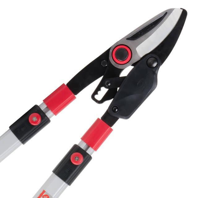 Сучкоріз садовий для обрізки гілок, 700-1030 мм, храповий механізм, телескопічні ручки INTERTOOL FT-1118 Київ - фото 5