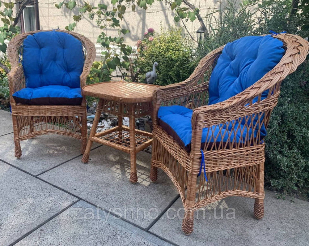 Плетені меблі з натурального матеріалу Київ - фото 2