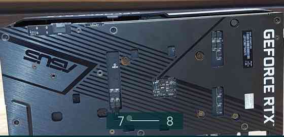 Відеокарта ASUS GeForce RTX 3060 Ti Dual OC 8192MB Київ