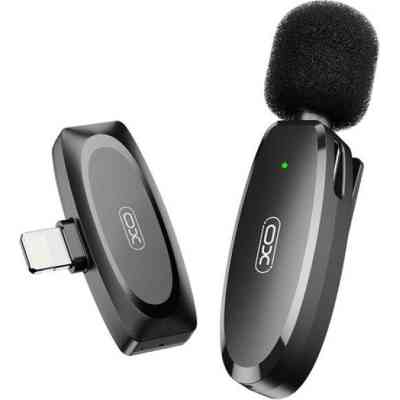 Микрофон XO MKF08B з придушенням шуму lightning Black (XO MKF08B-IP) Винница